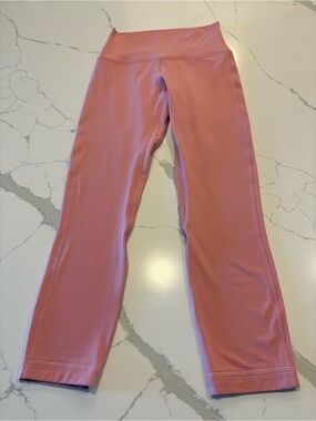 Lululemon Align High-Rise Crop 23” ~ 4 ~ Pink Blossom